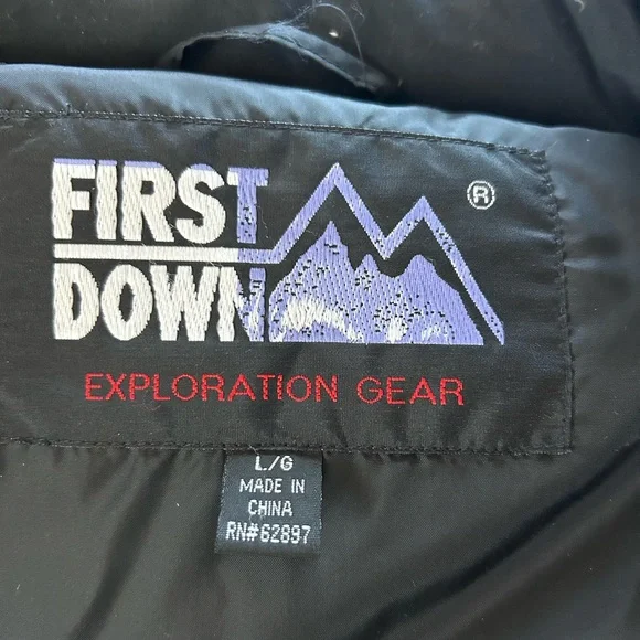 First Down snow winter duck down L